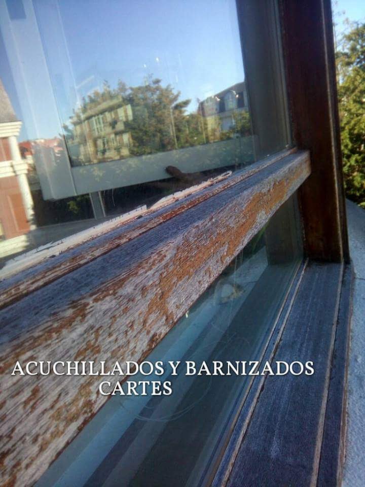 Acuchillados y barnizados de exteriores en Cantabria